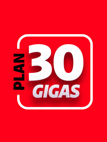 Plan 30 Gigas Plan 30 Gigas