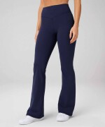 Leggings Flare PureLuxe High-Waisted TLC Kick Mujer Deep Navy