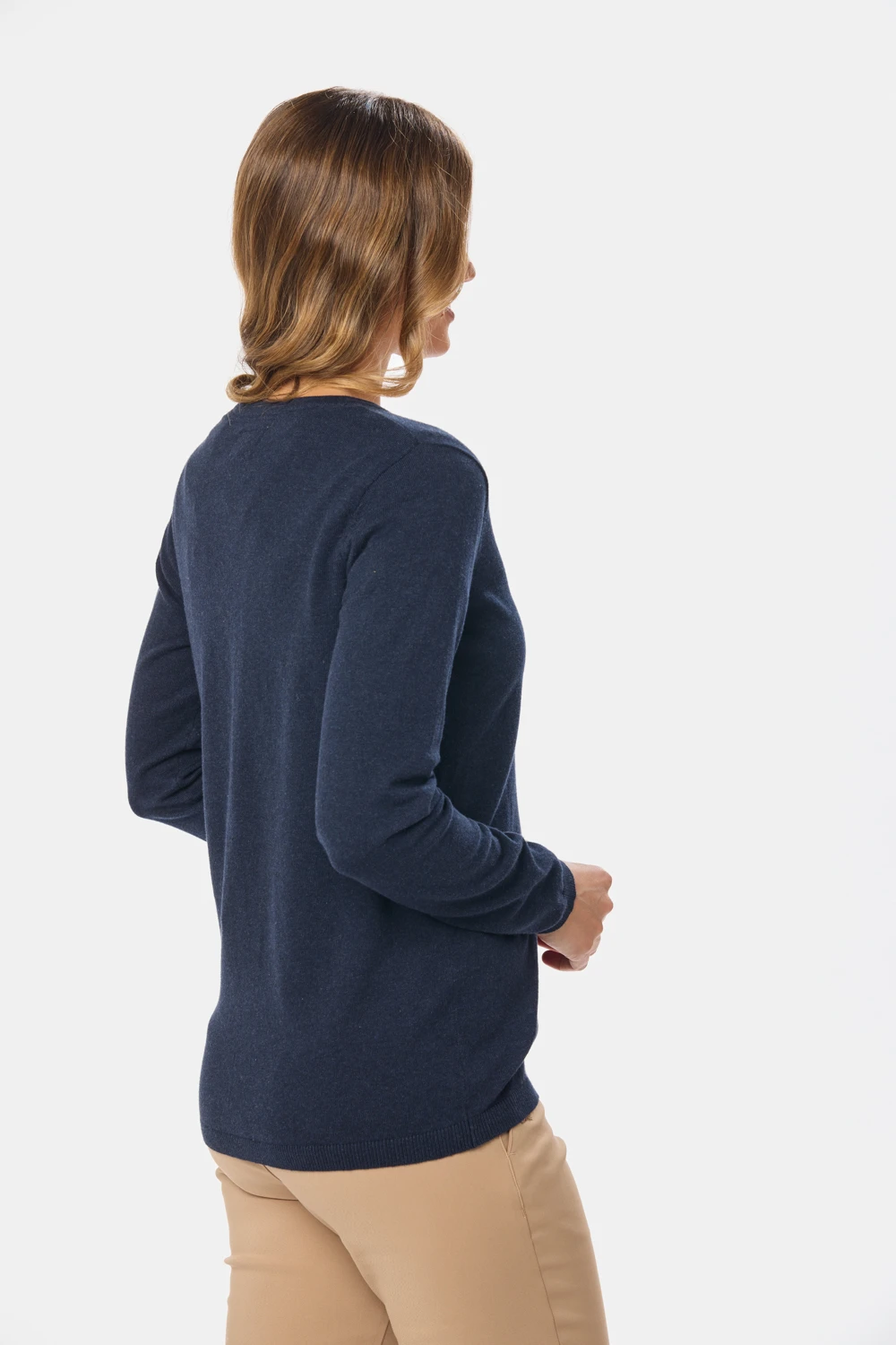 CARDIGAN CLÁSICO Marino