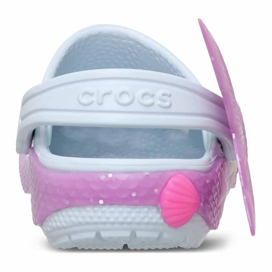 Crocs Classic IAM Color Change Mermaid Clog T Niños 1 a 5 años Vapor Ice