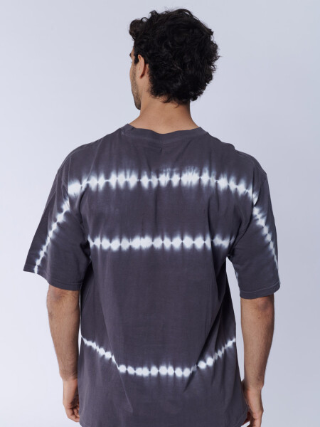 Remera tie dye Gris Oscuro