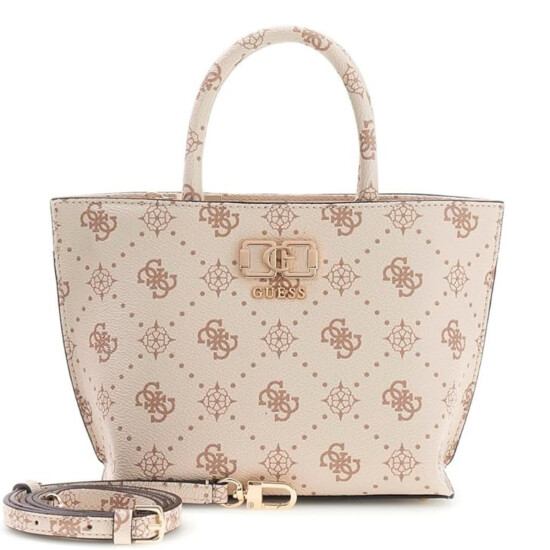 Cartera Guess Emelie Logo Beige Logo 0