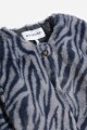 Campera animal print GRIS