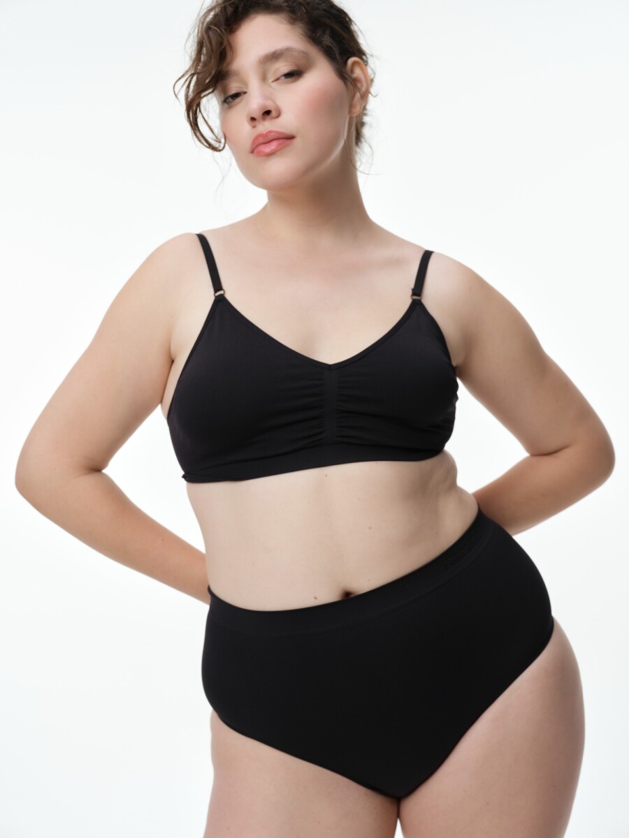 Soutien Copa Removible Seamless - Negro 