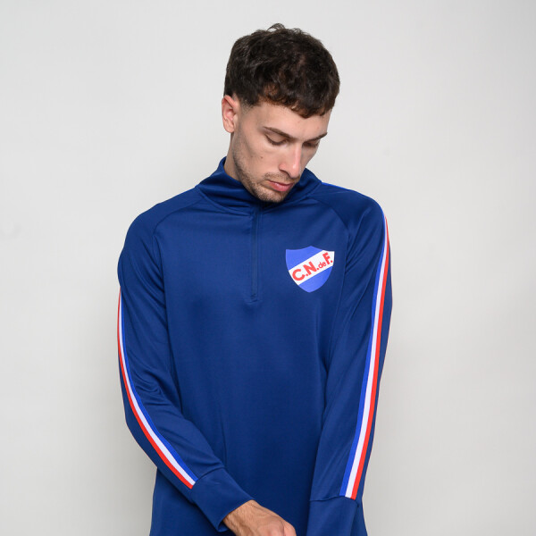 HALF ZIPPER ENTRENO Nacional Licencias Hombre 001