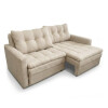 Sillón Cama Nayla 3 Cuerpos - Extensible Beige