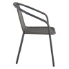 Silla de Patio apilable Simil Rattán Silla de Patio apilable Simil Rattán