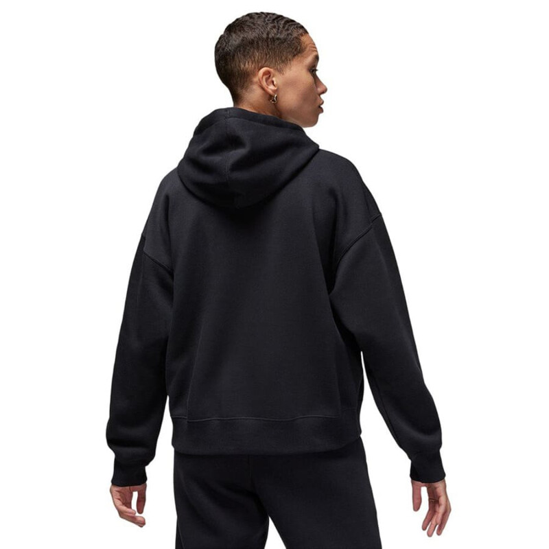 Canguro Nike Brooklyn Fleece de Mujer - FN5434-010 Negro