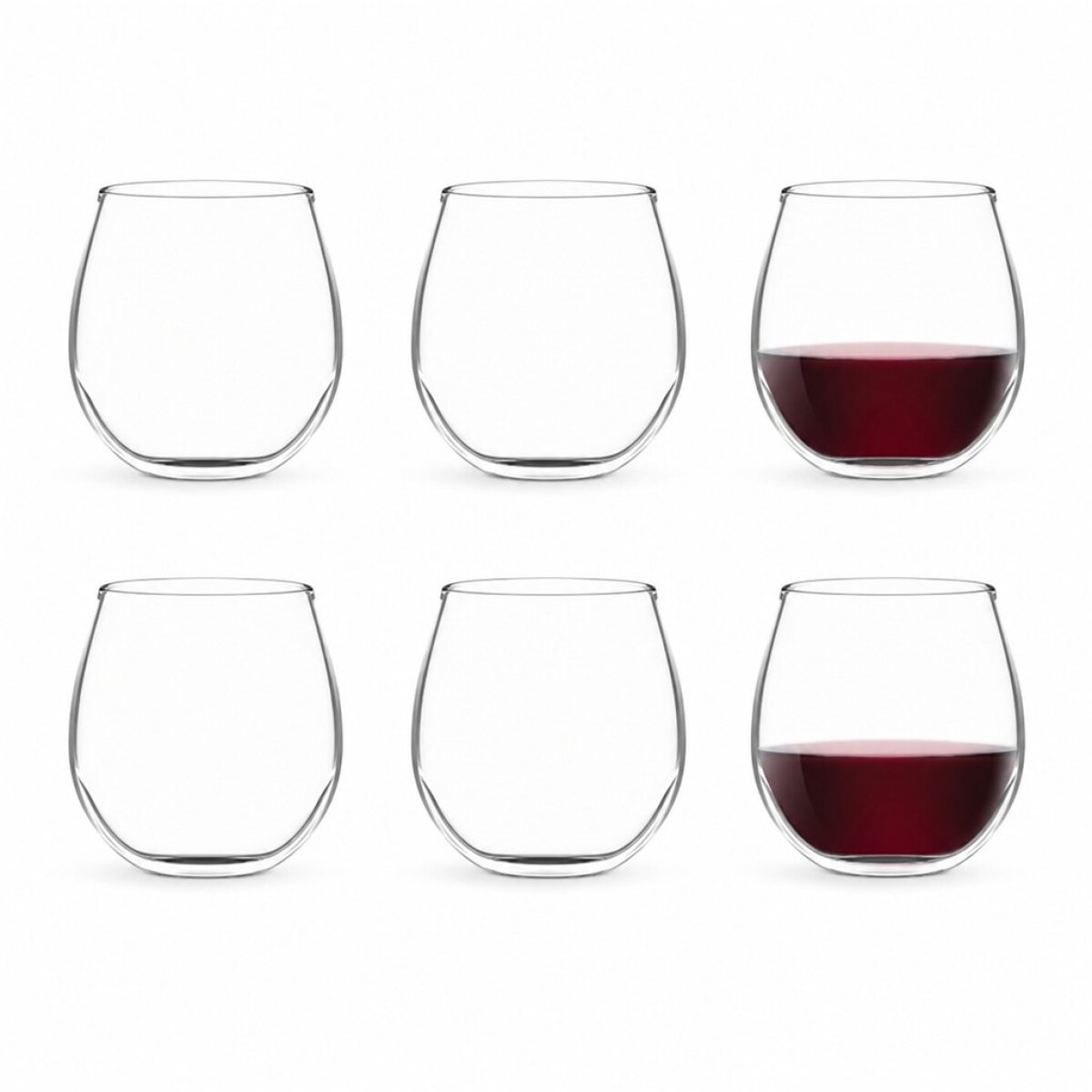 SET 6 VASOS VINO TUSCANY 475ML EN CAJA DE REGALO 