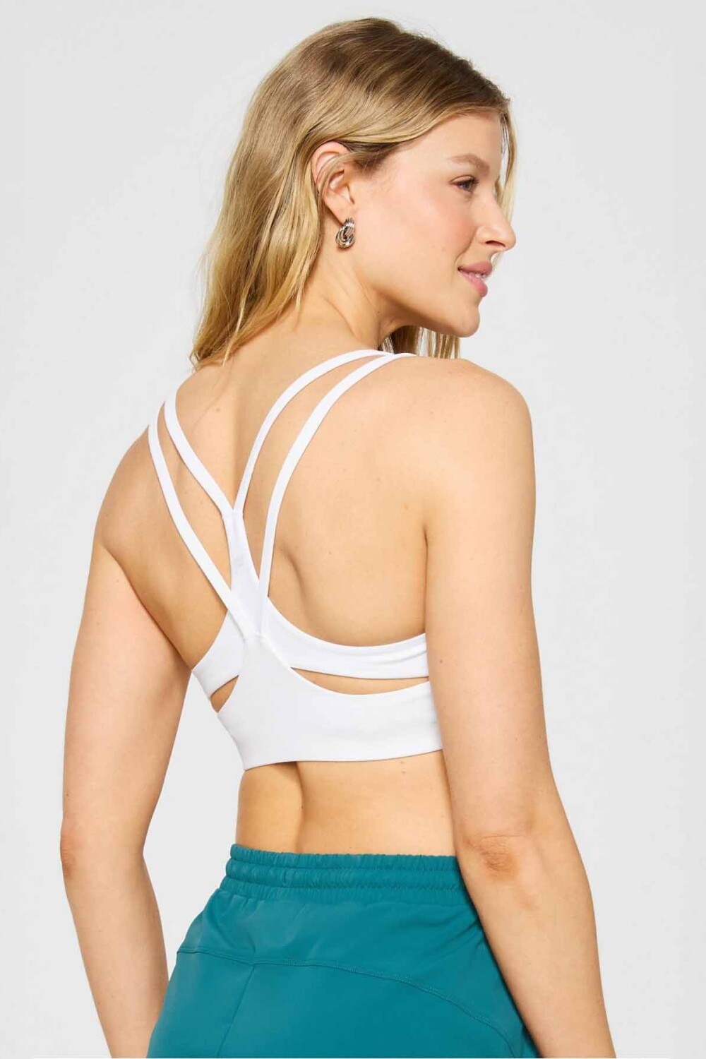 Bra Deportivo Principal Low Impact Mujer Classic White