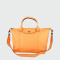 Longchamp -Cartera de cuero plegable, Le pliage cuir Mostaza