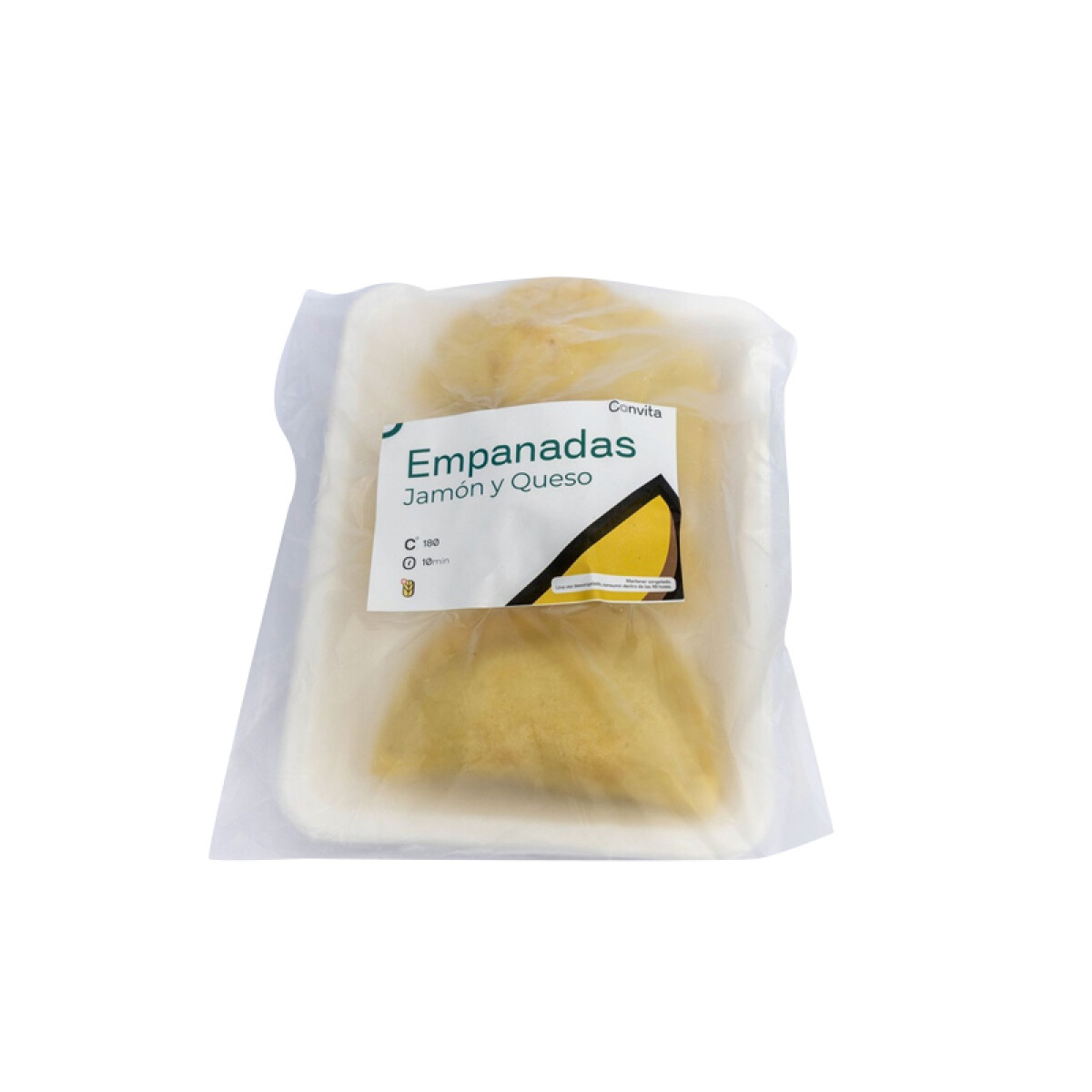 Empanadas de jamon y queso 3U Convita 
