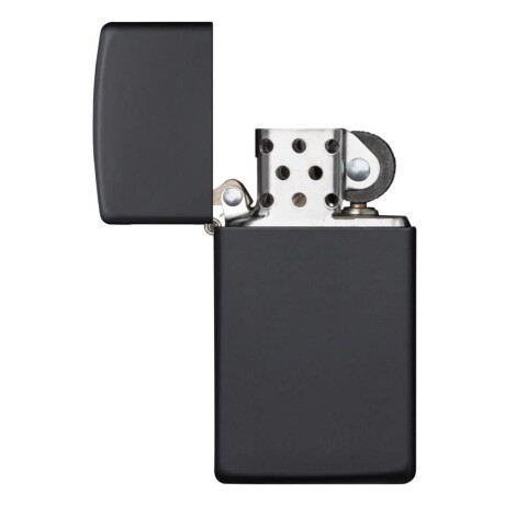 Encendedor Zippo Slim Black Matte - 1618 Encendedor Zippo Slim Black Matte - 1618