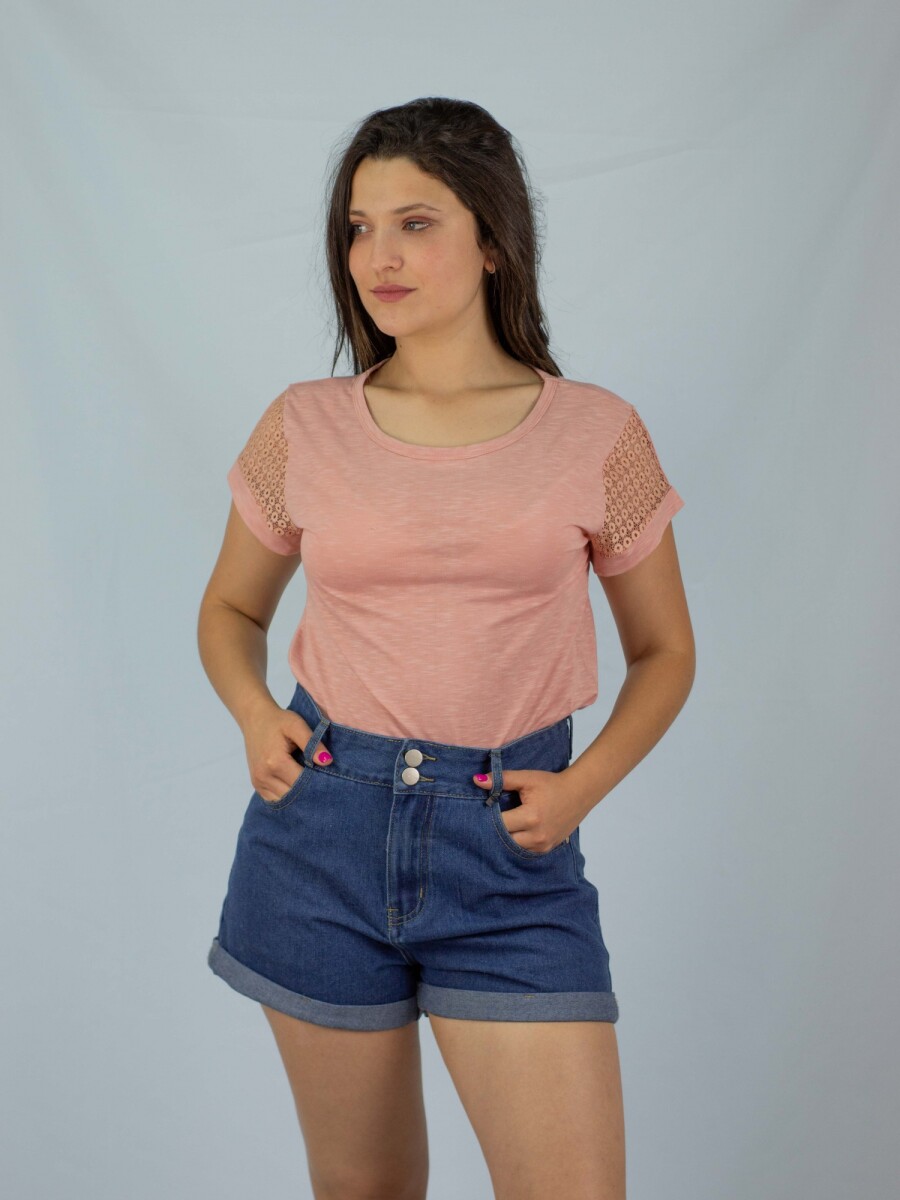 Remera Calada Slowly - Beige 