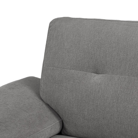 Sofá Blus - Tela Microfibra - 3 cuerpos 6686-7 Gris