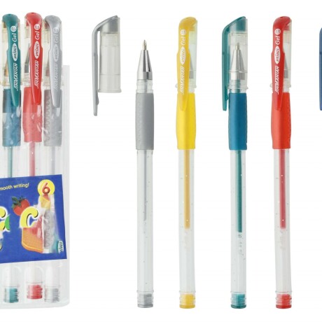 BOLIGRAFO GEL COLORES X6 00673- EL CLON BOLIGRAFO GEL COLORES X6 00673- EL CLON
