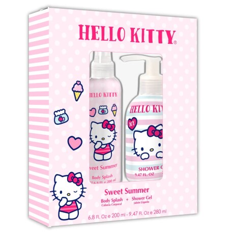 Set Hello Kitty Summer Body Splash + Gel De Ducha Set Hello Kitty Summer Body Splash + Gel De Ducha