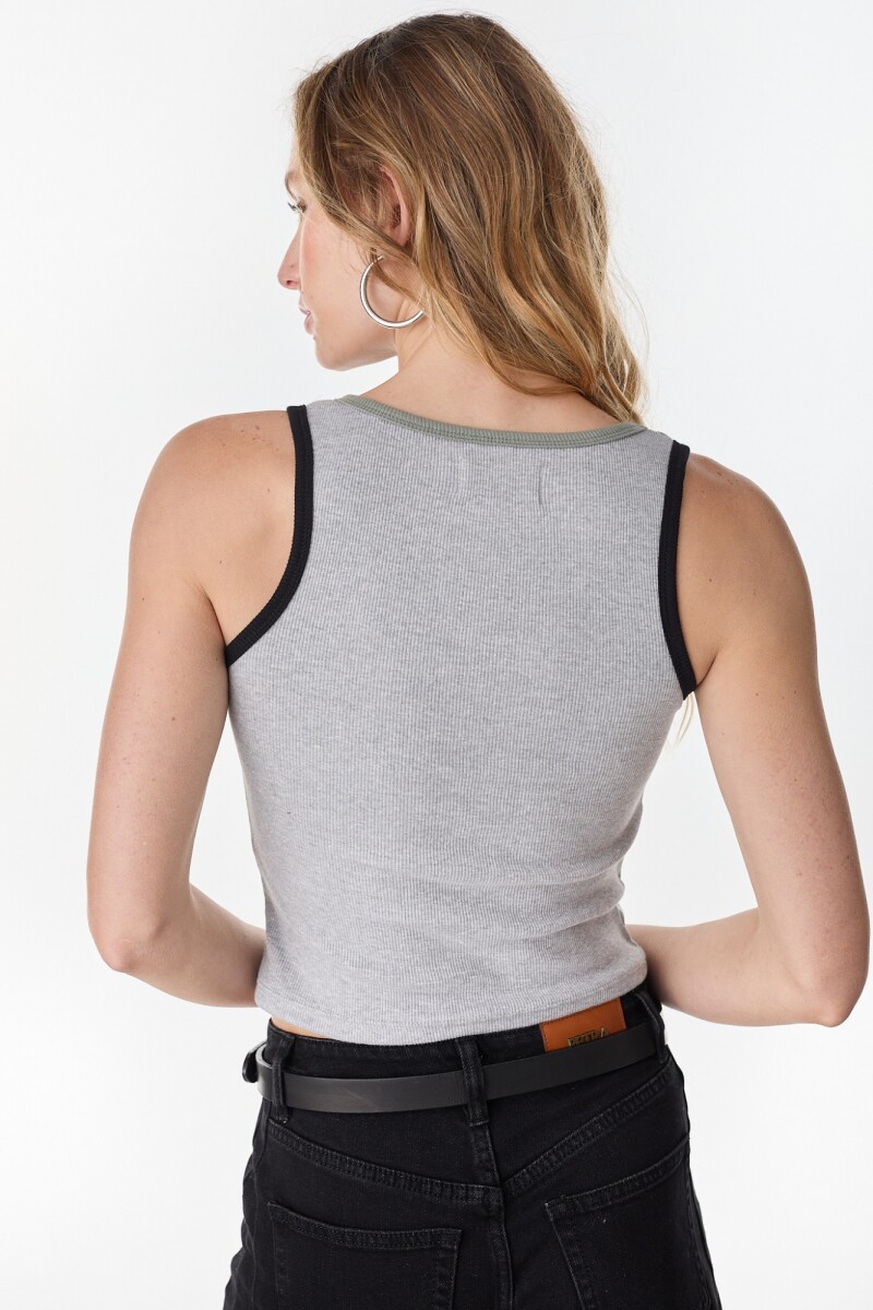 Musculosa Valen Gris