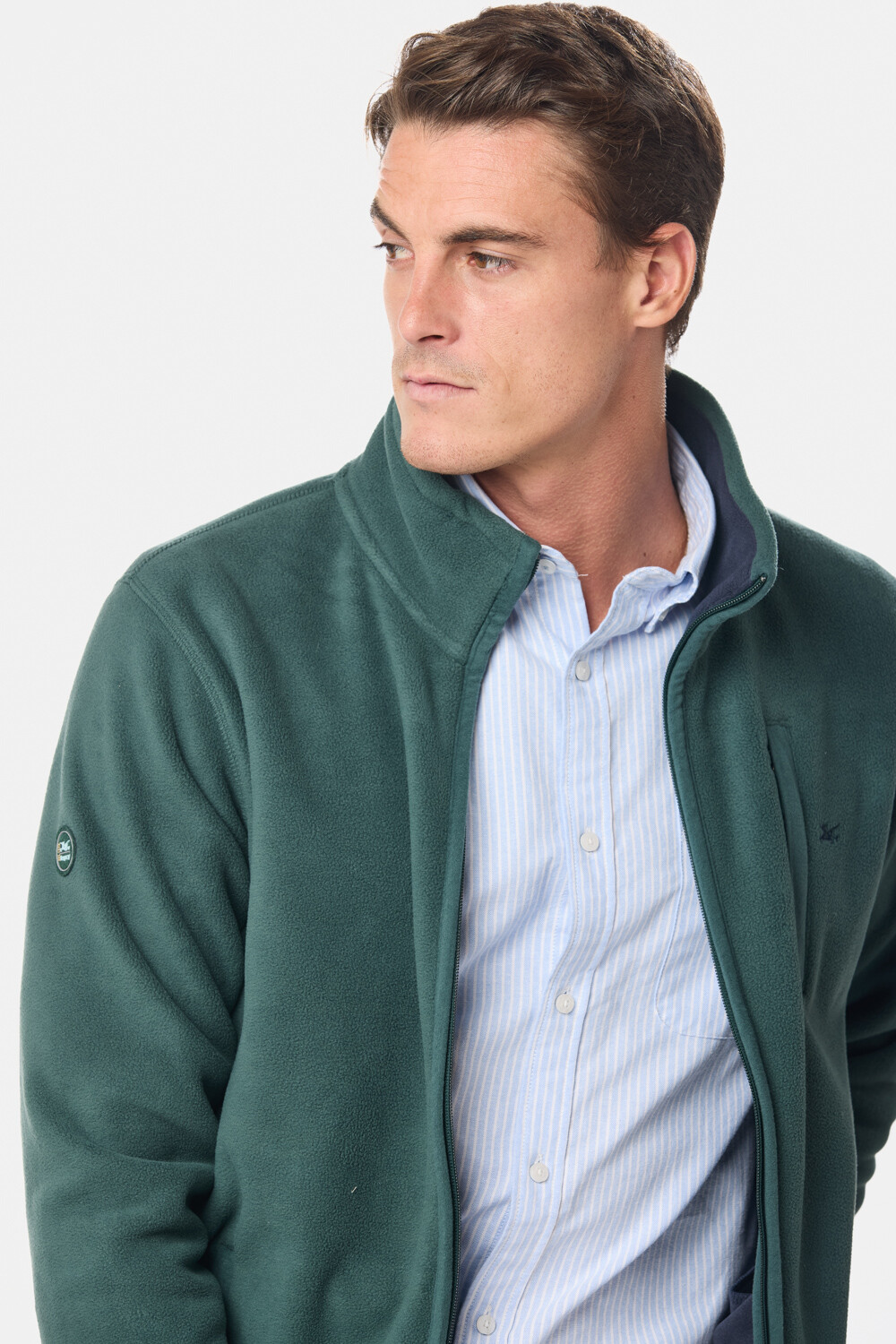 CAMPERA POLAR DE ABRIGO Verde
