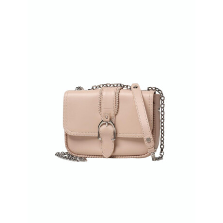 Longchamp -Cartera pequeña de cuero, Amazone Rosado