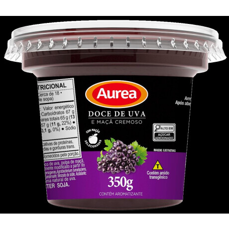 MERMELADA AUREA 350G UVA MERMELADA AUREA 350G UVA