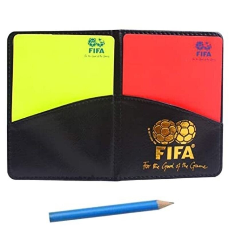 Tarjeta De Árbitro Fifa Fútbol Tarjeta De Árbitro Fifa Fútbol