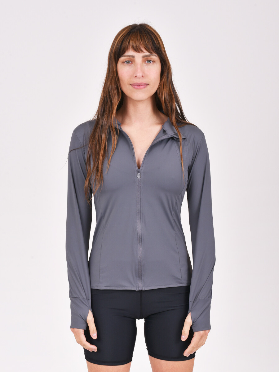 CAMPERA SABALENKA - GRIS OSCURO 