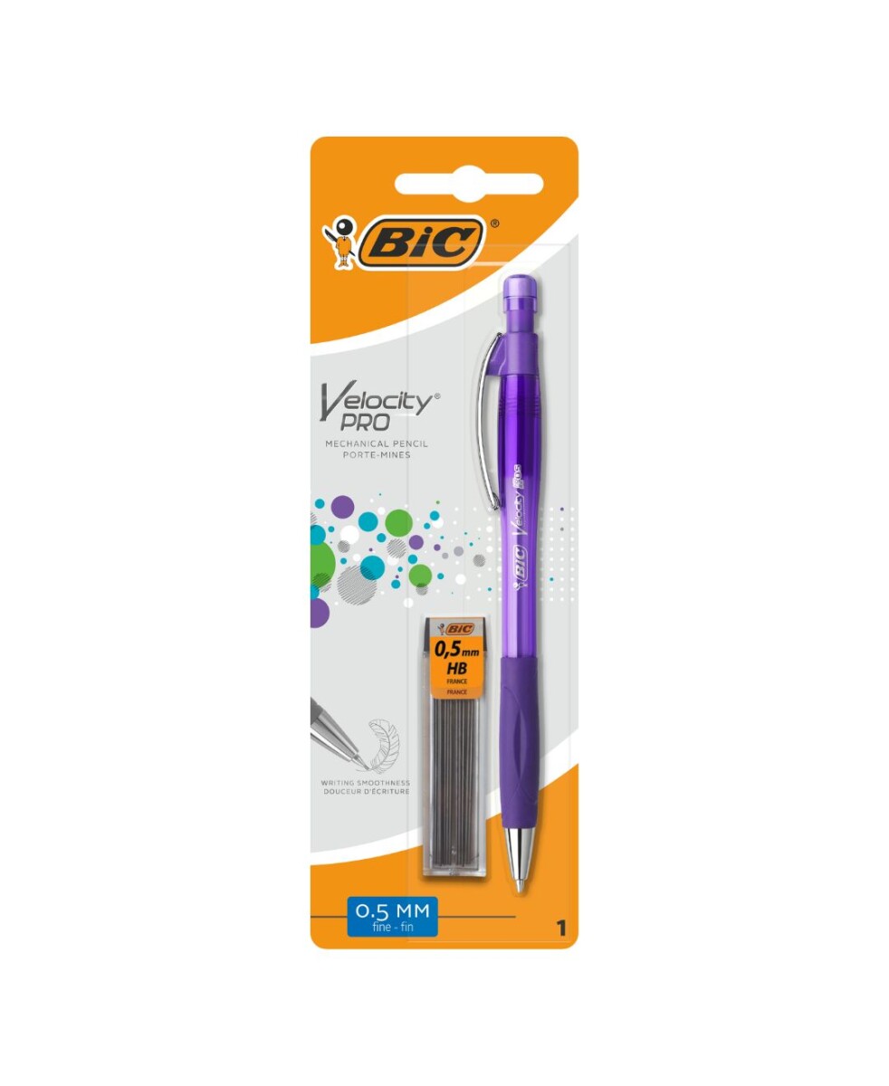 PORTAMINAS BIC VELOCITY 0.5 BL1+12 MINAS - S/C 
