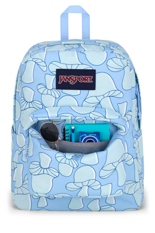 MOCHILA JANSPORT SUPERBREAK PLUS MUSHROOM MELANCHOLY BLUE