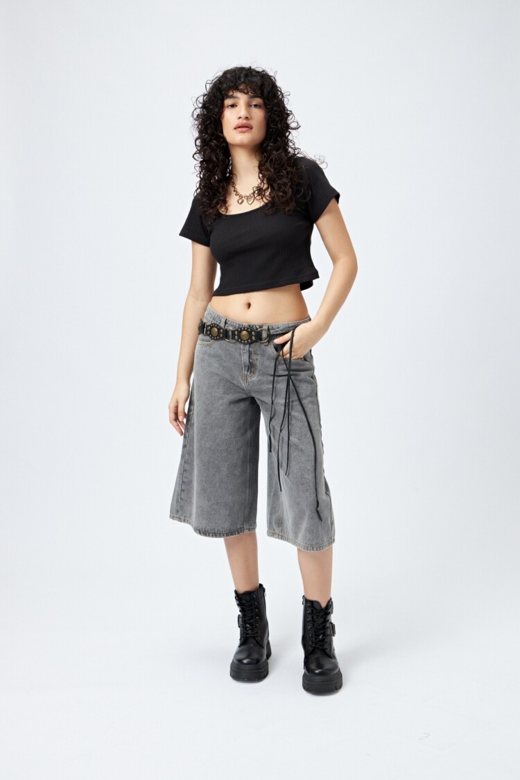REMERA FORTE Negro