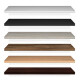 Estantes Flotantes Repisa Ménsula Invisible Melamina60x20x18 Blanco