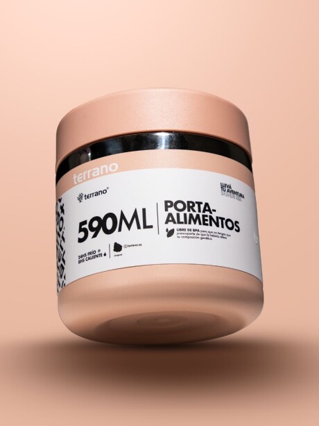 Contenedor de alimento 590Ml Rosado