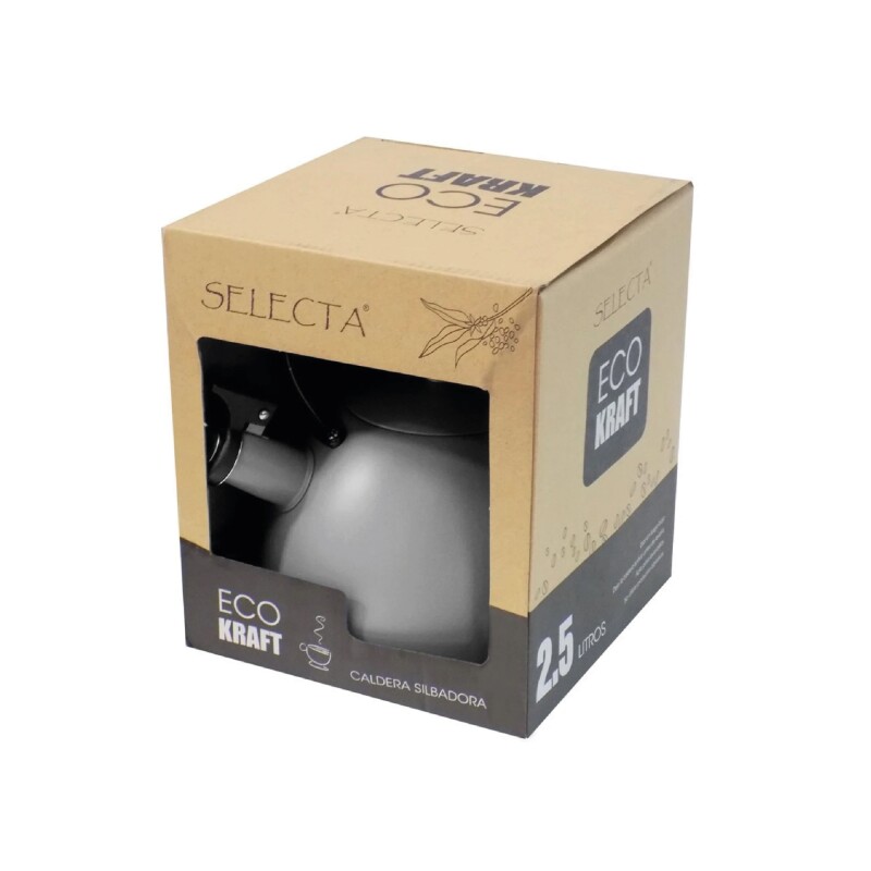 CALDERA 2.5L SILBADOR FONDO DOBLE MANGO MADERA LISSY GRIS CALDERA 2.5L SILBADOR FONDO DOBLE MANGO MADERA LISSY GRIS