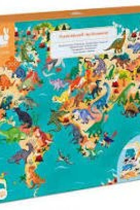 PUZZLE EDUCATIVO DINOSAURIO JANOD 200P PUZZLE EDUCATIVO DINOSAURIO JANOD 200P