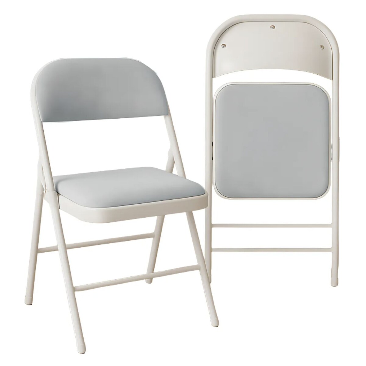 Silla Plegable Acolchonada modelo Nova - Gris 