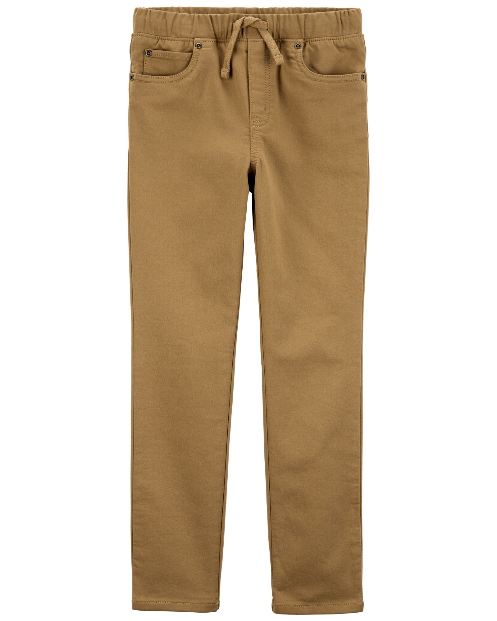 Pantalón jean con cordón Sin color