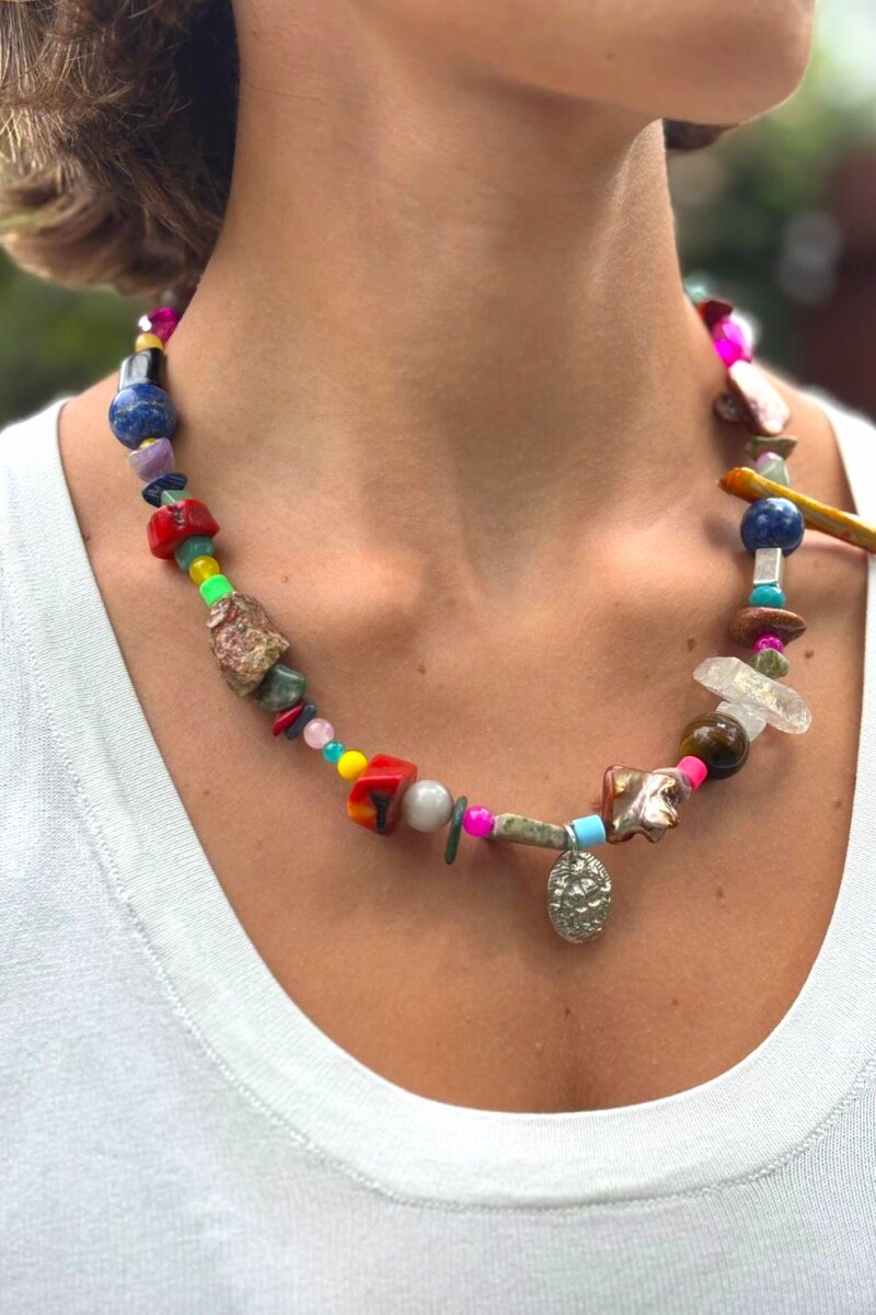 Multi Stone Escudo Multicolor