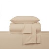 Juego de Sabanas 1 Plaza 200 Hilos - Pilar Beige