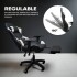 Silla Gamer Reclinable Reforzada Apoyapies Comoda Premium Ax Variante Color Negro