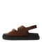Sandalia de Mujer Miss Carol ORYX con doble hebilla Animal Print