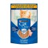 CAT CHOW EN SALSA CASTRADOS PESCADO 85 GRS