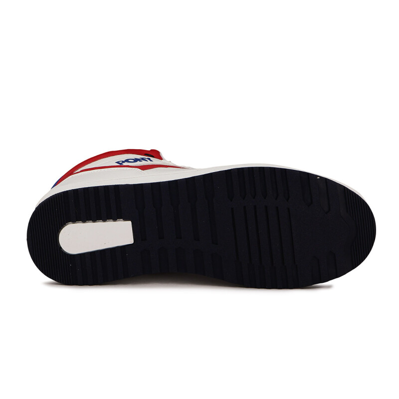 Pony lifestyle m-100 men-blanco/rojo Blanco-Rojo