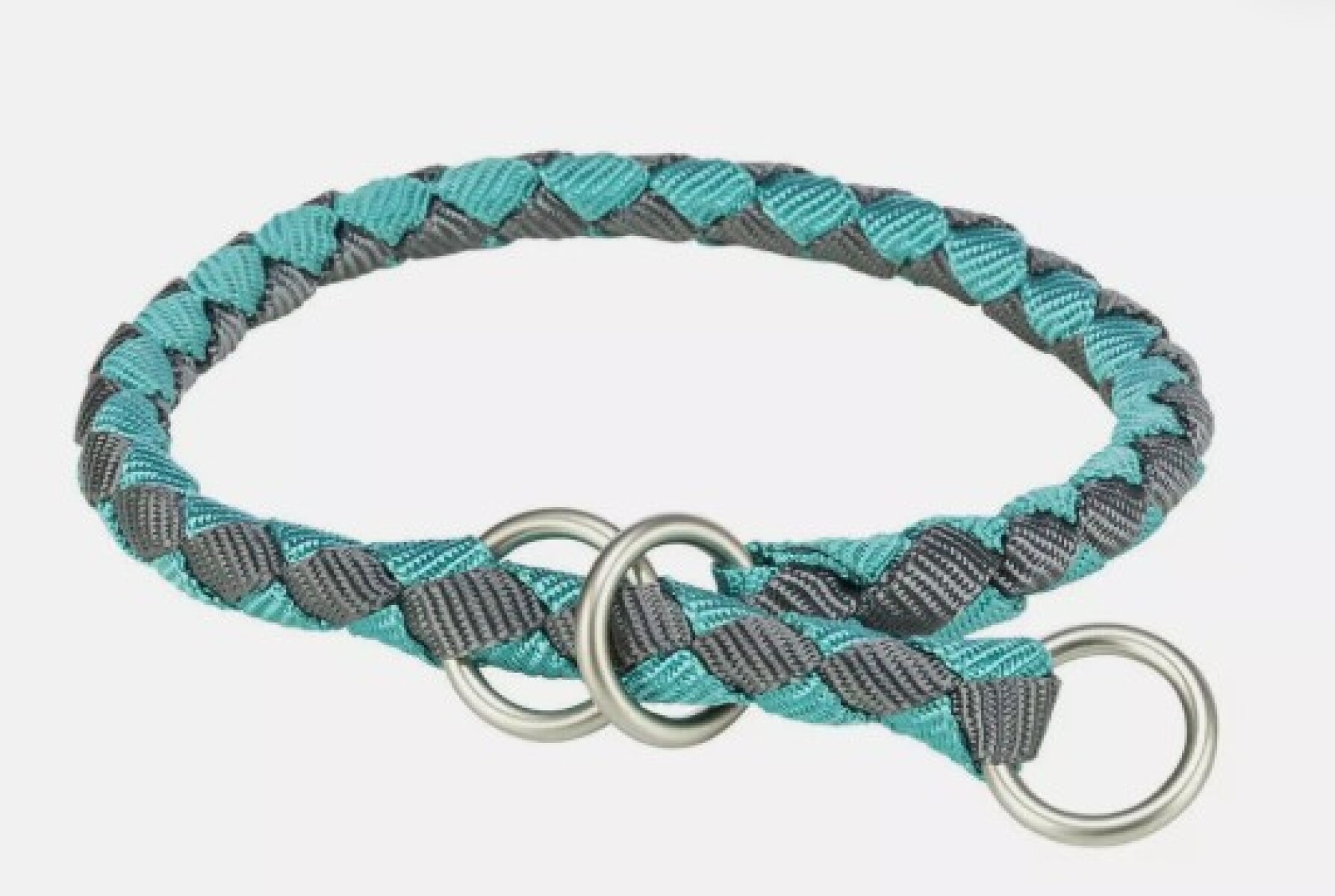 COLLAR SEMI-AHORCADOR TRIXIE CAVO XS-S AQUA/GRAPHITE 