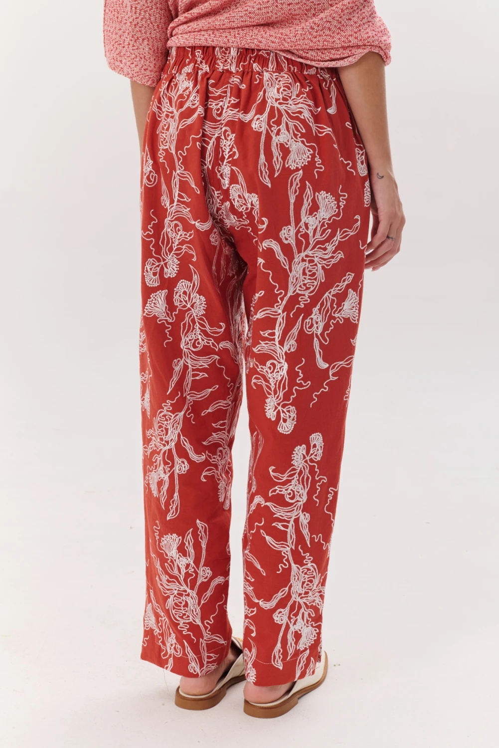 PANTALON IRIS rojo 3