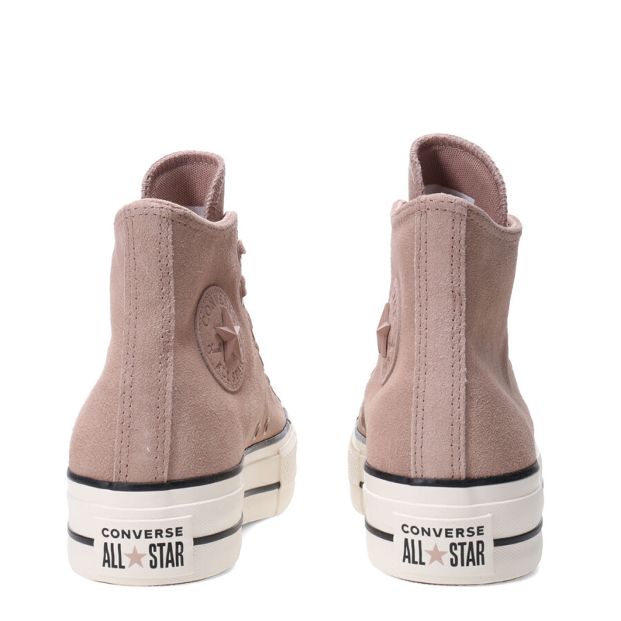 Championes de Mujer Converse Ctas Lift Hi Beige - Marrón Tierra