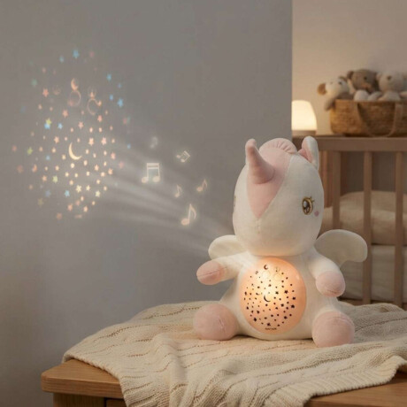 Veladora Unicornio Con Música Colores Surtidos 27 Cm