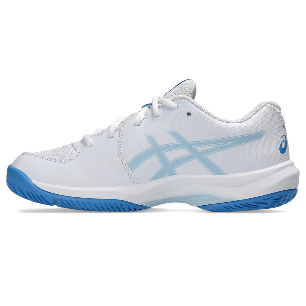 Zapatillas Tenis GEL-Game GS Niños White/blue Coast