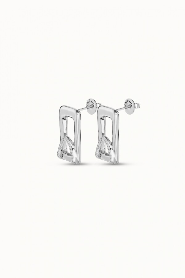 STAND OUT TOPAZ PLATA / BLANCO
