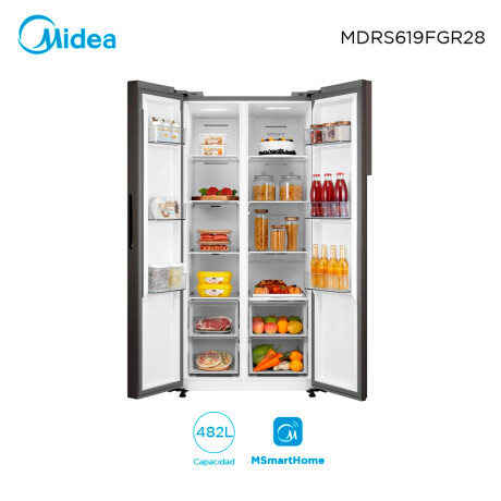 Refrigerador 2 Puertas 482 Lts Inverter Midea M500sbsinv Refrigerador 2 Puertas 482 Lts Inverter Midea M500sbsinv