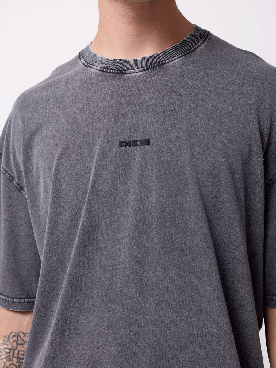 T-SHIRT YAFRE DIXIE Gris Oscuro